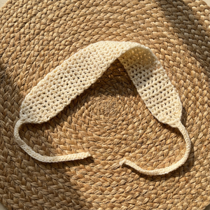 Cream Crochet Headband